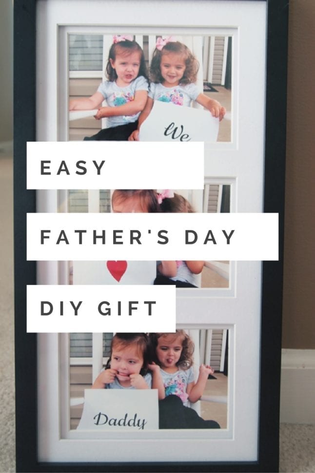 This Father's Day gift is an easy DIY. It was inspired by Pinterest and simple to replicate. Makes the perfect gift for the father figure in your life!