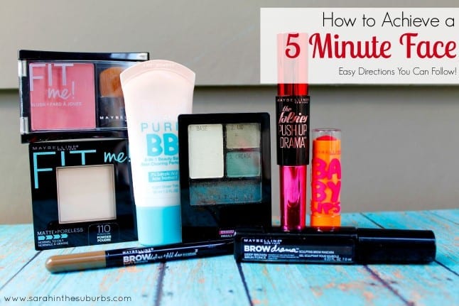 Easy Steps to Follow to Achieve a Five Minute Face