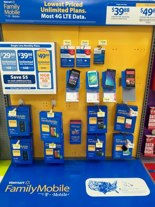 Walmart Family Mobile In-Store Photo