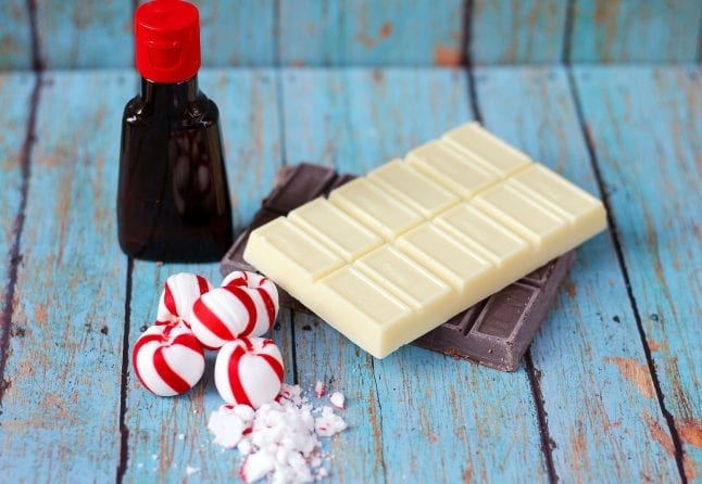 Just a few simple ingredients are all you need for scrumptious chocolate peppermint bark.