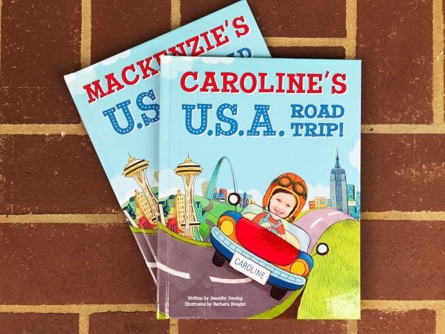 personalized children's travel books