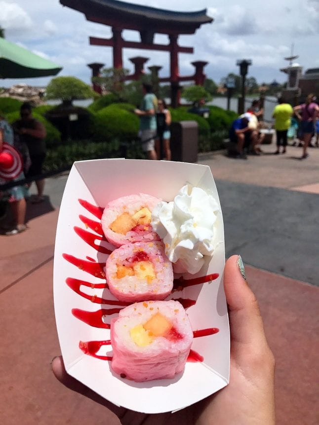 Frushi at Epcot Flower and Garden Festival