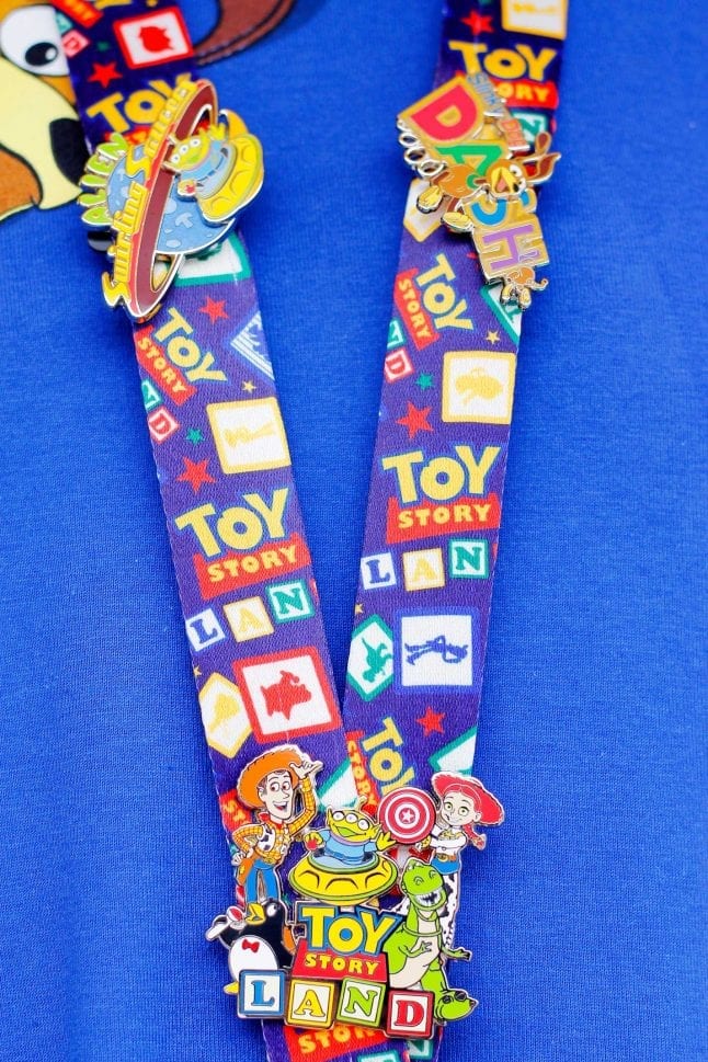Toy Story Land pins