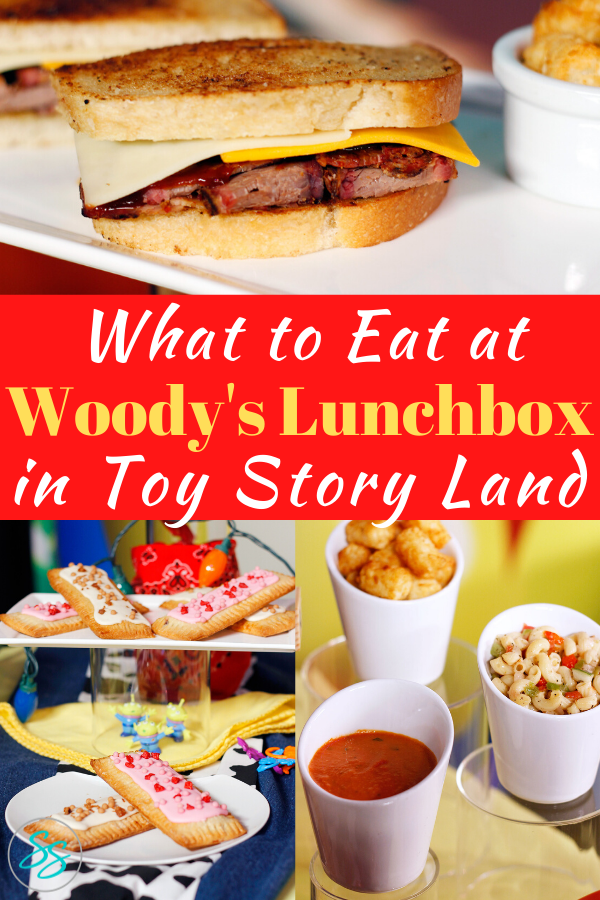 Toy Story Land has a restaurant! Yes, you can order food in Toy Story Land at Woody's Lunchbox. Find out what's being served at breakfast, lunch, and dinner, and whether or not you should eat in Toy Story Land! #disneyfood #disneytips #familytravel #toystoryfood 