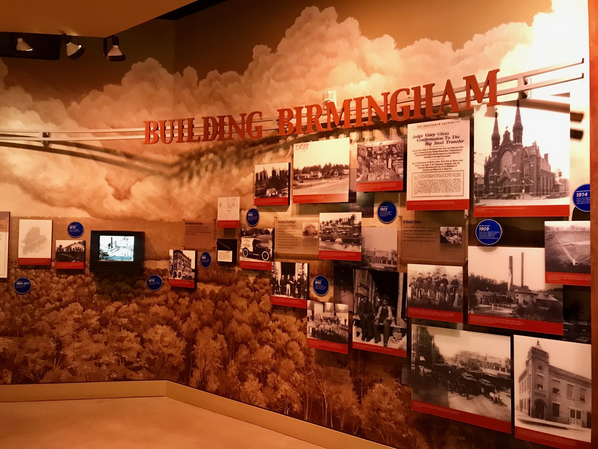 Birmingham Museum inside Vulcan Park.