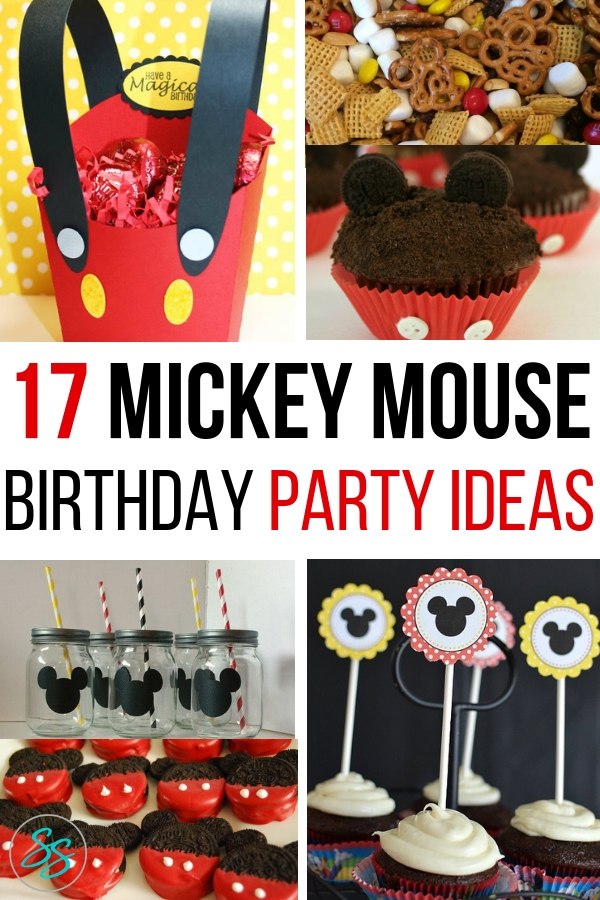 Happy Birthday Mickey! Celebrate with the Main Mouse himself and 17 unique ideas for decor, food, and fun! #mickey90 #mickeybirthday #mickeymousebirthday #disneyparty #disneybirthday #mickeymousebirthday #mickeymousefod #mickeymousedecor #mickeydiy #mickeymouse
