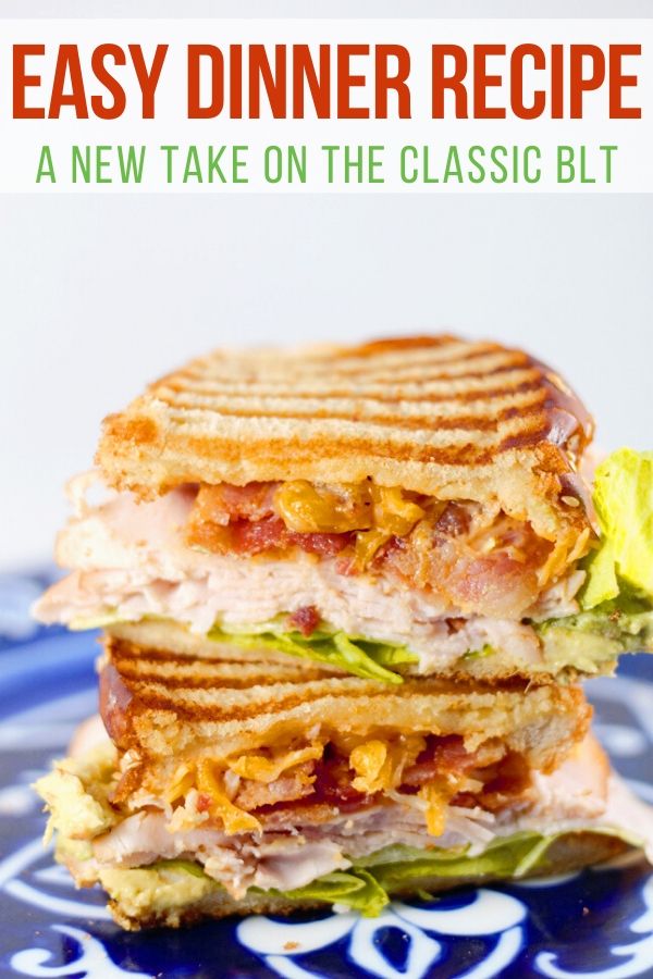 Check out this version of the classic BLT! It's got some of your favorite ingredients and some new ones! Make this easy dinner recipe ASAP. #easyrecipe #dinner #dinnerideas
