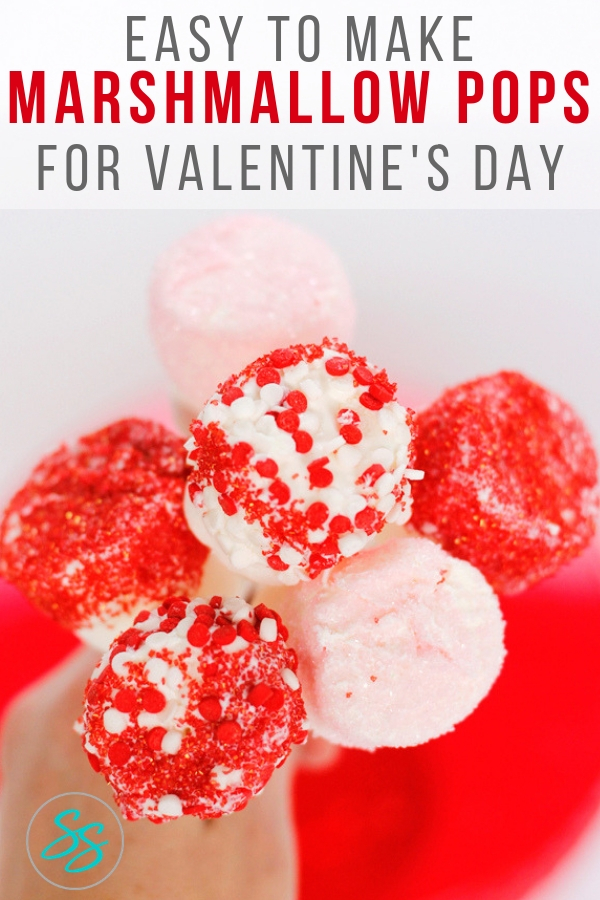 Make these easy Valentines Day Marshmallow Pops for your loved one ASAP! #sweettreats #easyrecipe #valentinesday #marshmallowpops