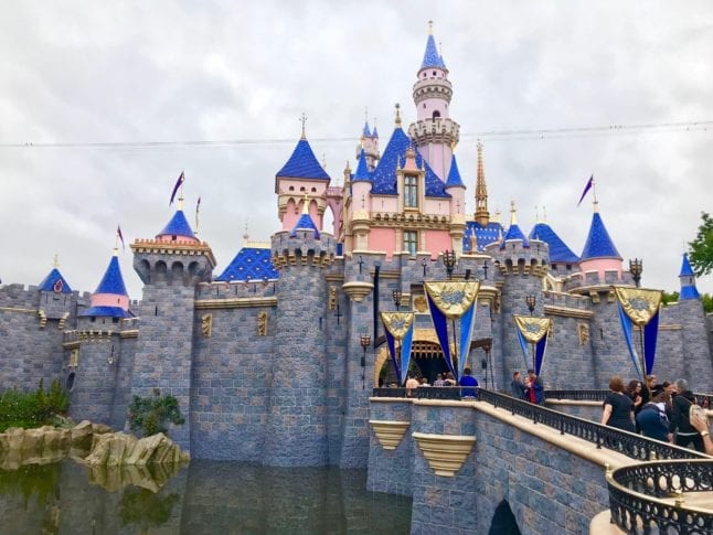 The center of Disneyland is Sleeping Beauty Castle.