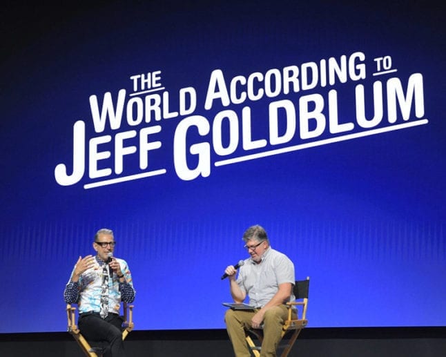 Jeff Goldblum will have a new series on Disney Plus when it launches November 12, 2019.