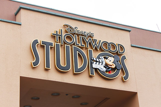 Hollywood Studios Sign in Disney World