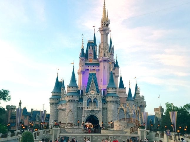 Cinderella Castle in the Afternoon at Disney's Magic Kingdom